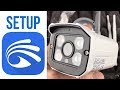 How to SetUp & Sync Yoosee App with Camera: 1080P HD Wireless CCTV Bullet WIFI audio Outdoor Camera