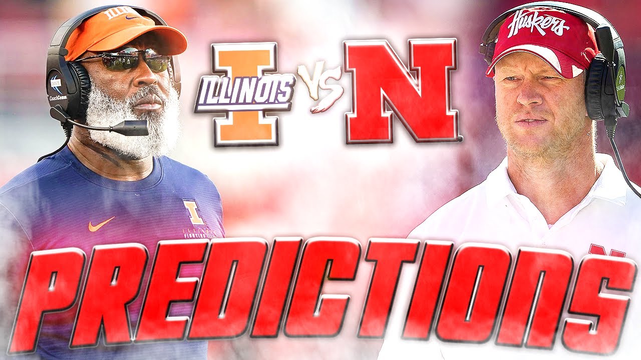 Nebraska Vs Illinois PREDICTION & Keys To The Game + Penn State ...