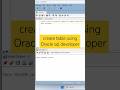 create table using Oracle sql developer #shortsfeed #ytshorts #trending #viral #oracle