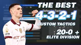 *POST-PATCH* THE BEST 4-3-2-1 CUSTOM TACTICS - FC24 4321 20-0 Custom Tactics, Instructions & Tips