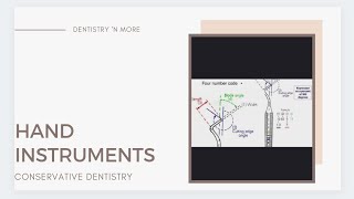 HAND OPERATIVE INSTRUMENTS  || NOMENCLATURE || DESIGN || FORMULA