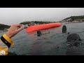 SOT Kayak capsize recovery