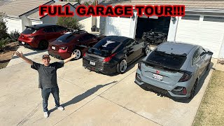 Full Car Garage Tour!!!