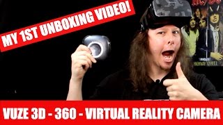 A Very Special Delivery | Vuze 3D 360 Virtual Reality Camera | My 1st Unboxing Video!