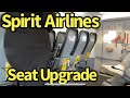 Spirit Airlines Emergency Row Upgrade - Seat Review