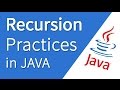 Java Programming - Practice Recursion Problems