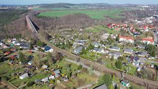 Göltzschtalbrücke Vogtlandkreis 360Grad Panorama mit Drohne in 4K 2019