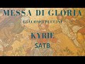 Puccini - KYRIE - Messa di Gloria (SATB + score)