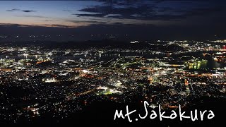 日本新三大夜景　皿倉山