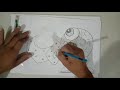 How to draw Graffiti Monster character