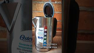 CHALEIRA ELÉTRICA  DIGITAL OSTER INOX #chaleiradigital #chadehibiscus #emagrecimento #saude