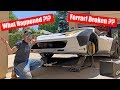 フェラーリ DIY？！？ これからスティーブカスタム開始！Liberty Walk Ferrari Down?!?