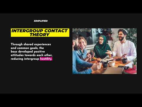 What are the four tenets of intergroup contact theory?