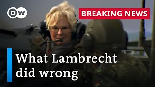 German Defense Minister Lambrecht steps down after series of blunders | DW News