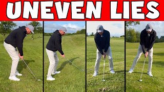 Sloping Lies: How To Play Ball Below, Above, Uphill And Downhill Lies