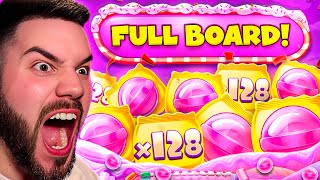 I ALMOST HIT A SUGAR RUSH MAX WIN!?! (FULL BOARD MULTI)