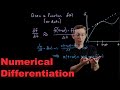 Numerical Differentiation with Finite Difference Derivatives