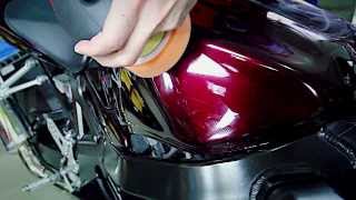 Jak: Polerowanie obrotowe motocykla - GSXR Chemical Guys Detailing Car Care Flex PE14-2