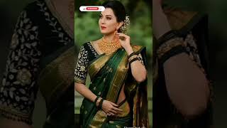 Madhavi nimkar 😍Shalini #madhavinimkar #shalini fashion look #saree #treadingvideo #viral #video