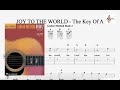 Joy To The World - Guitar Notes, Chords Tabs and Lyrics.