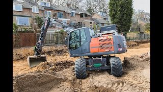 Atlas 160W mobiele graafmachine voor Pauwels Nijmegen