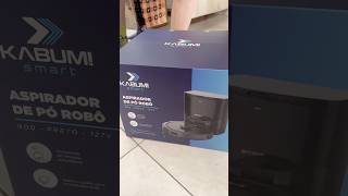 #Unboxing aspirador robô KaBum Smart 900 + ele aspirando e passando pano ✨🫶🏻 #asmr #kabumsmart900