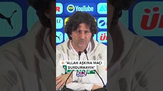 🗣️ Alanyaspor Teknik Direktörü Tekke’den Fenerbahçe maçı sonrası açıklamalar. #fenerbahçe #süperlig