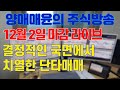 [주식]양매매윤 주식방송, 국내유일 단타 공부방, 