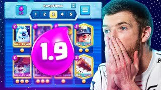 ♻️🥇Dieses 1.9 MINER CYCLE DECK ist 100% SKILL... | Clash Royale Deutsch