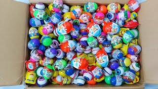 Surprise Eggs Unboxing - Fun Toys | Some Lot's Of Surprise Eggs and Kinder Joy Fun Video | ASMR