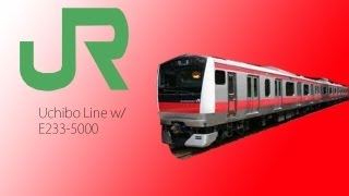 BVE 5: Uchibo Line w/ E233-5000/JR東日本内房線 E233系5000番台 TIMS装置動作