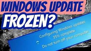 Windows 7 updates freeze at 35%, 1%, 50% or 98% - how to fix