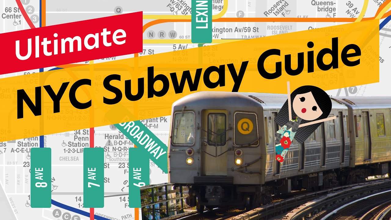 How To Ride The New York City Subway (Guide To The NYC Subway) - YouTube