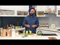 cucumber mint cooler summer drink chef harpal singh