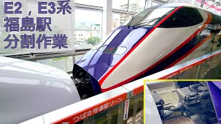 [JR東日本] [東北/山形新幹線] 「やまびこ / つばさ 133号」 E2．E3系福島駅分割作業