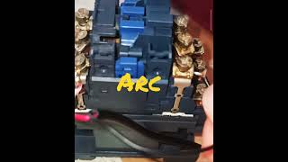 Arc in contactor