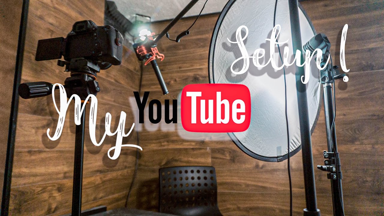 Best Budget Youtube Gear! My Setup! How To Do It Cheap And Easy! - YouTube