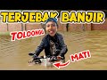 GAWAT TIM KITA TERJEBAK BANJIR SAMPAI TERLAMBAT KERJA!!