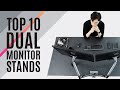 Top 10: Best Dual Monitor Stands of 2023 / Dual Monitor Arm Mount, Dual Monitor Mount