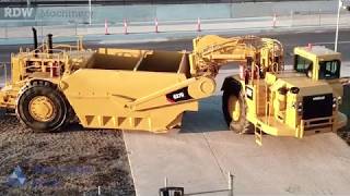 Caterpillar 637G Scraper overview by Australian Earth Training