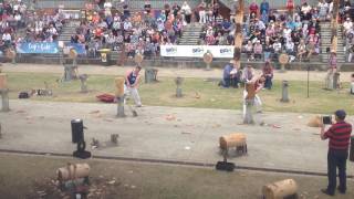 300mm Standing Block Championship Elimination Preliminary Final 2 M Argent vs Brayden Meyer   Sydney