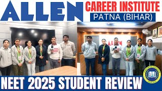 ALLEN Career Institute NEET Exam Preparation Review 2025 || Student Interview || NEET 2025 📌