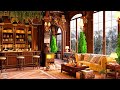 cozy coffee shop ambience u0026 relaxing jazz music☕smooth jazz instrumental music to study work focus