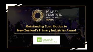 PINZ Awards 2023 - Outstanding Contribution Award