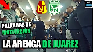 🟢BOMBA!  SE FILTRA EL VIDEO DE LA ARENGA POR PARTE DE JUAREZ Y DAVID OSPINA EN LA FINAL