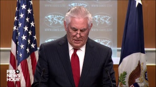 WATCH LIVE: Rex Tillerson speaks after President Trump fires him from State Department