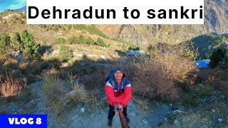 Dehradun to sankri ! sankri Hiking gears on rent complete details EP- 1 #kedarkantha