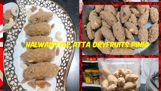 Desi Super Food|Atta Dryfruits Pinni|आटा ड्राई फ्रूट/पंजीरी/पिन्नी कैसे बनाएं Punjabi Kitchen Recipe