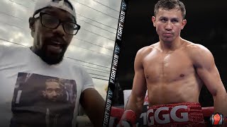 WILLIE MONROE JR FEELS GGG IS GETTING OLD "HE SHOWED HIS AGE IN THE DEREVYANCHENKO FIGHT"