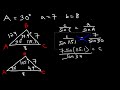 law of sines basic introduction aas u0026 ssa one solution two solutions vs no solution trigonomet